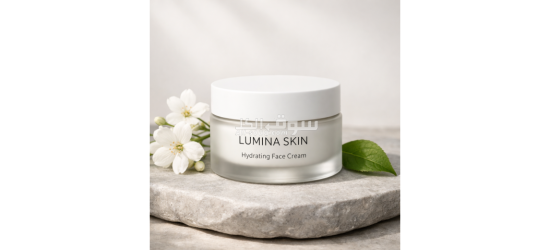 قالب منتج كريم وجه – قالب رقمي للعناية بالبشرة